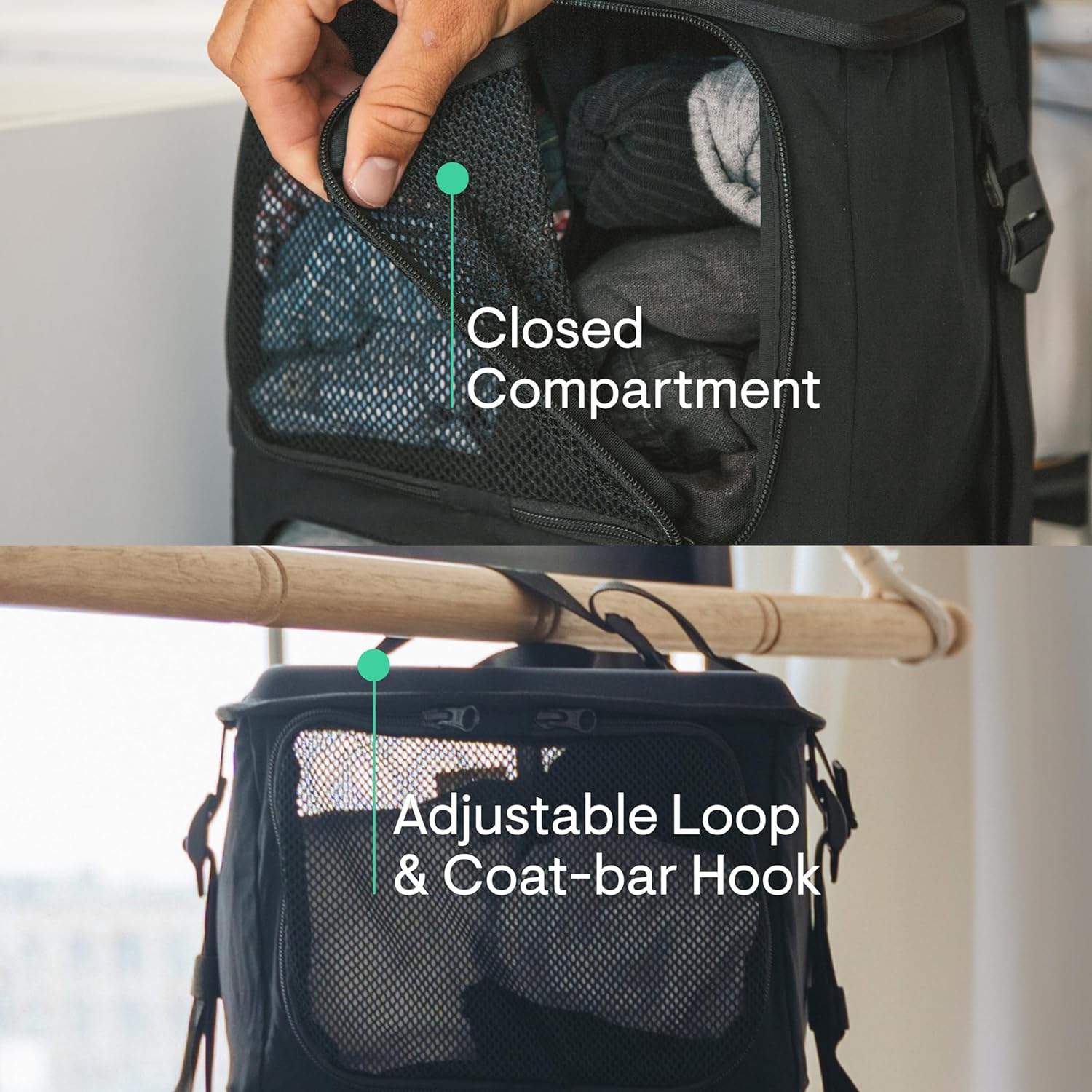 SMART+ ZHAUX-04 Hanging Travel Wardrobe System