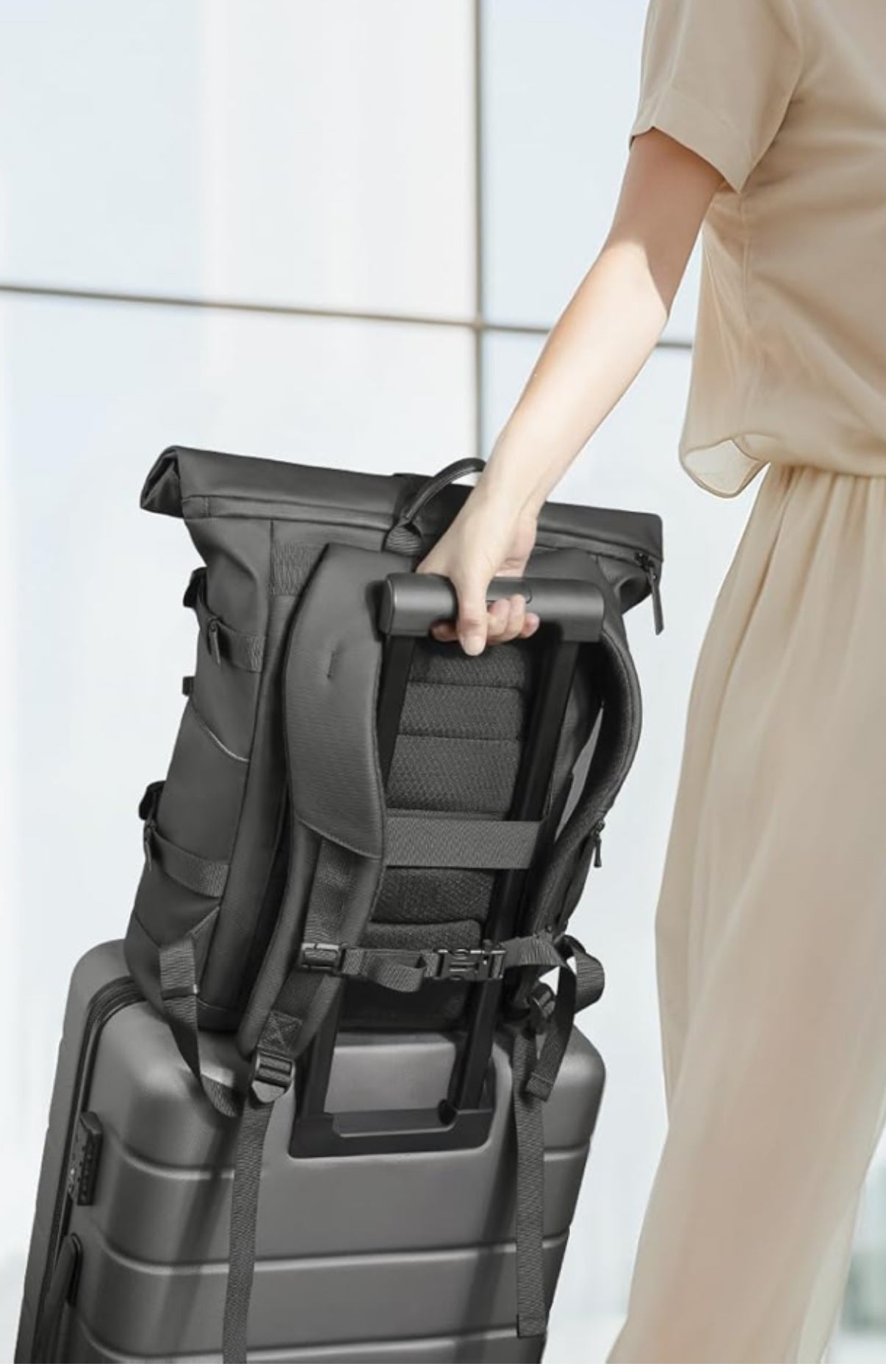 ZH05 Urban Roll-Top | Backpack 25L Cabin small bag 40x30x20cm