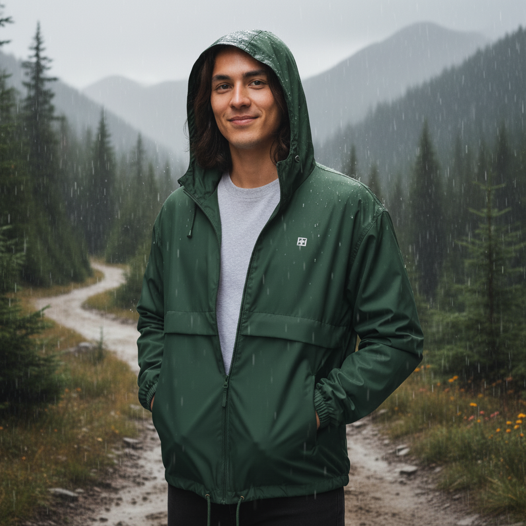 Basic unisex windbreaker