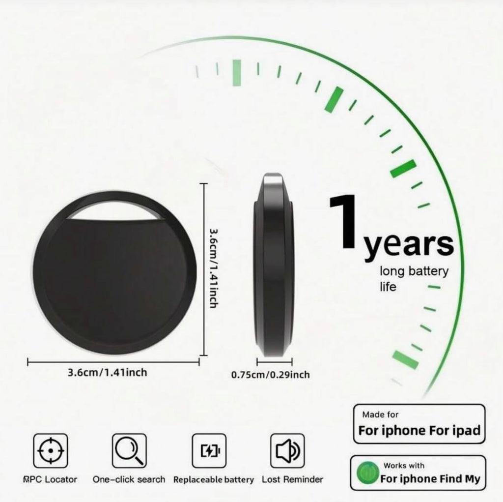 SMART+ ZH-TAG Locator (FIND MY APP COMPATIBLE) 