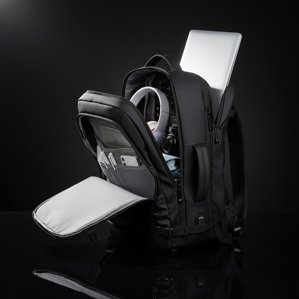 ZH02 Exosphere | 25-30L Backpack - Expandable Model - Cabin Small Bag 40x30x20cm