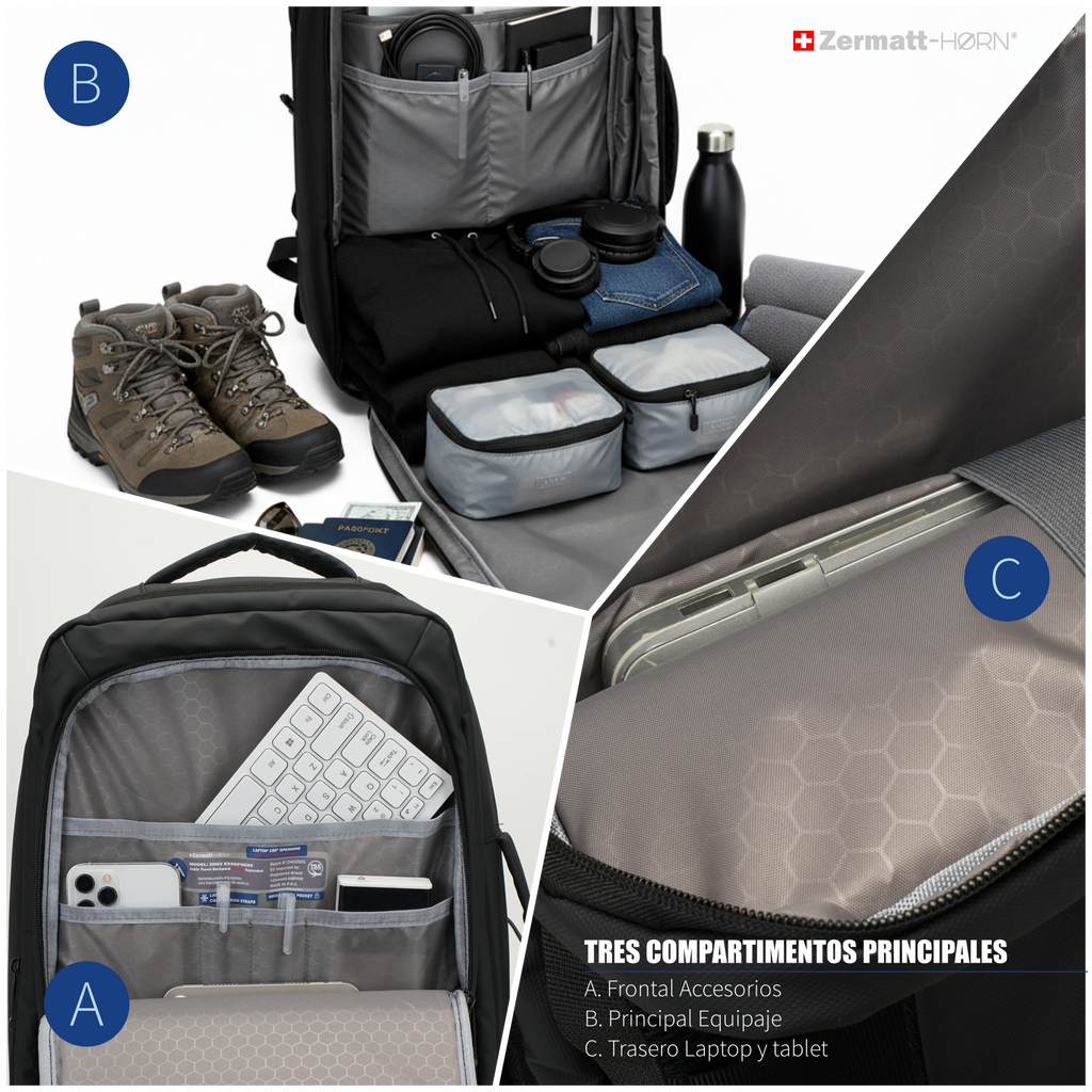 Exosphere | Erweiterbarer Rucksack (25–30 l) – 3–4-tägige Reise