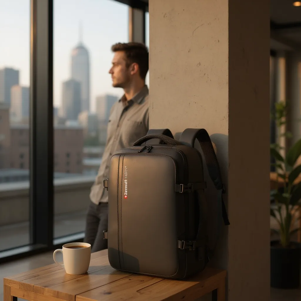 ZH03 Stratosphere | 25-30L Expandable Backpack. Cabin small bag, 40x30x20cm