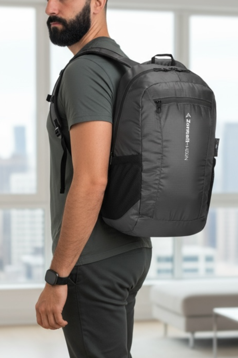 ZH06-Adventure Roll-Top Backpack | Zermatt-HØRN Explorer Series (Atlantic Green)