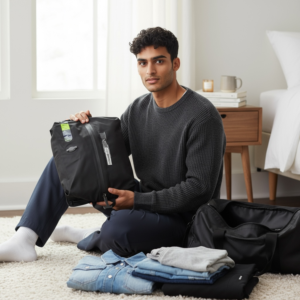 ZHAUX-02 SMART+ Vacuum Bag Luggage 17L Vacuum Bag PRO . Volume Optimizer