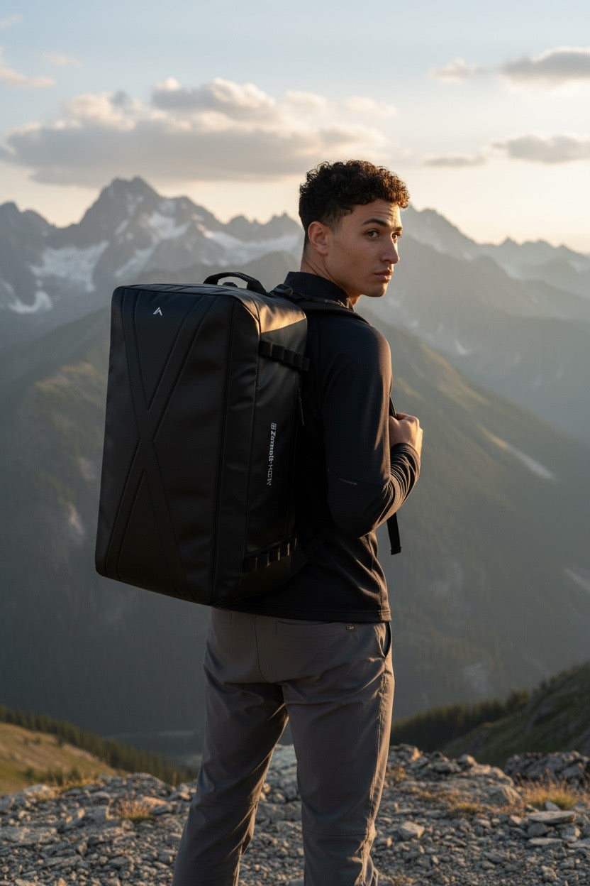 Base Camp | 50L Backpack - &gt;7 Day Trip - Foldable.