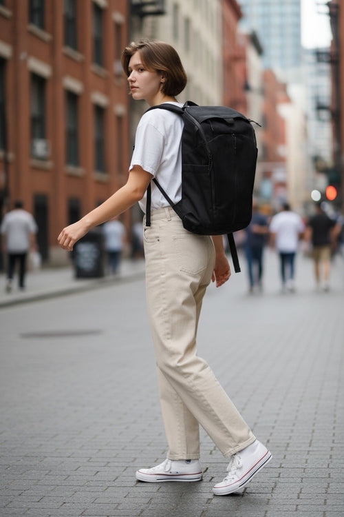 Basel | Backpack 25-30L WAXED CANVAS - Laptop 13-16”
