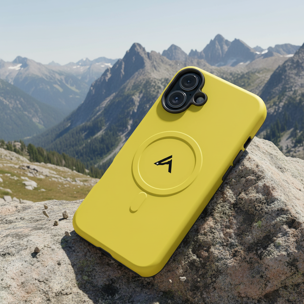 iPhone® MagSafe® hard case. Kawah Ijen Model