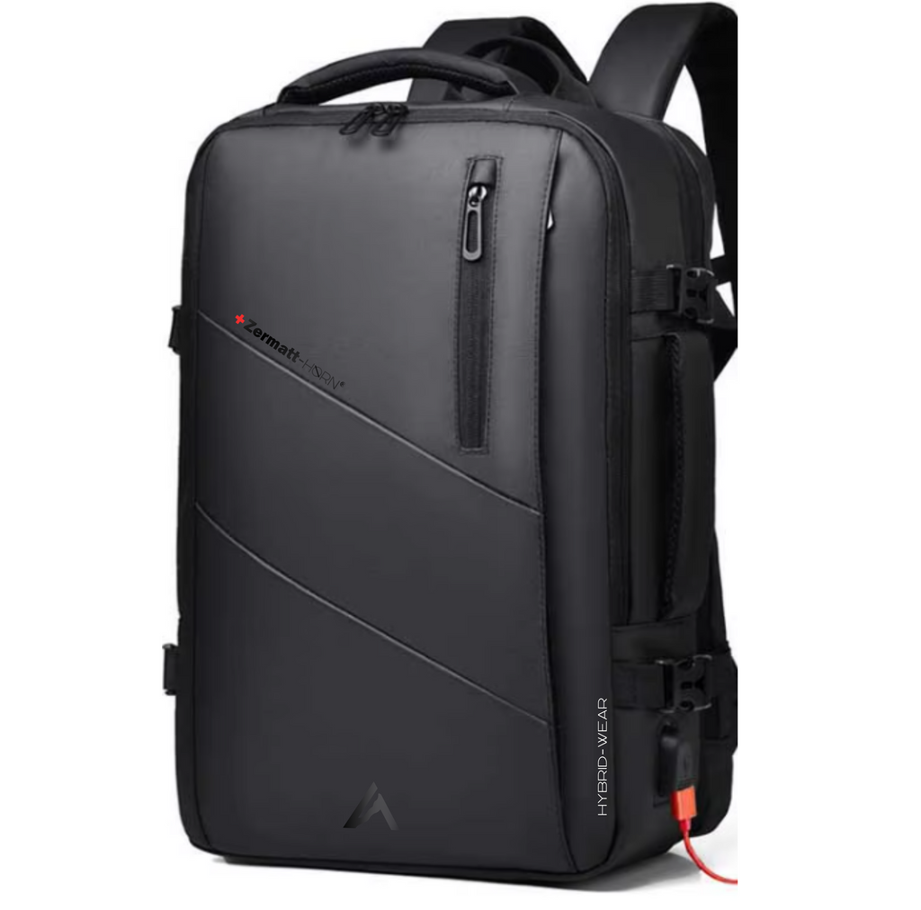 ZH03-Stratosphere Air Travel Backpack | Nomad Series [Expandable Volume, Rainproof]. Zermatt-HØRN